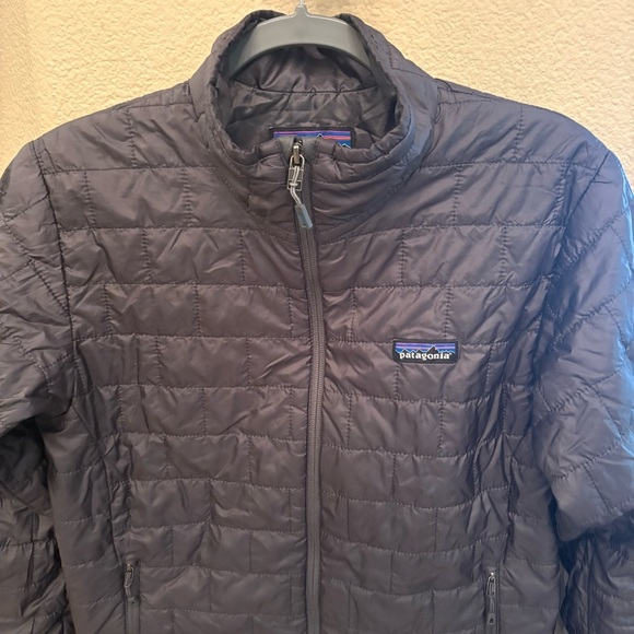 Patagonia Men Gray Nano Puff Zipped Jacket Size Small - Picture 2 of 9
